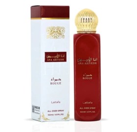 Lattafa Body Mist Ana Abiyedh Rouge 150Ml - Lattafa Body Mist Ana Abiyedh Rouge 150Ml