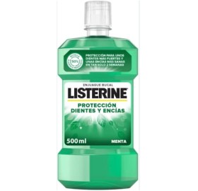 Listerine Elixir Protección Dientes Y Encías Menta Fresca 500 Ml - Listerine elixir protección dientes y encías menta fresca 500 ml