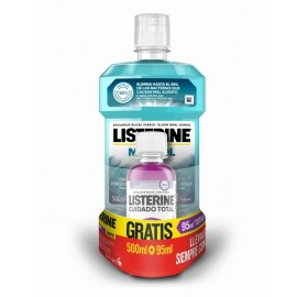 Listerine Elixir Mentol 500Ml - Listerine Elixir Mentol 500Ml+Total 95 ml