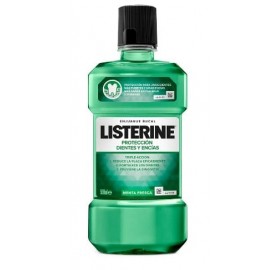 Listerine Elixir Protección Dientes Y Encías Menta Fresca 500 Ml - Listerine elixir protección dientes y encías menta fresca 500 ml