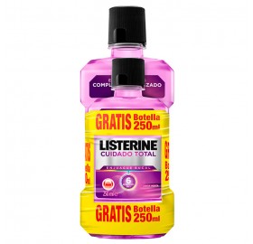 Listerine Elixir Cuidado Total 500+250Ml - Listerine elixir cuidado total 500+250ml