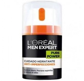 Loreal Men Expert Pure Crema Anti-Imperfeciones 50Ml - Loreal Men Expert Pure Crema Anti-Imperfeciones 50Ml