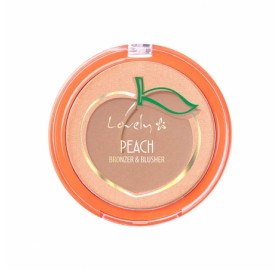 Lovely Peach Bronzer And Blusher - Lovely peach bronzer and blusher