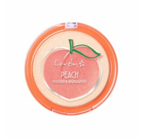 Lovely Peach Higlighting Blusher - Lovely peach higlighting blusher