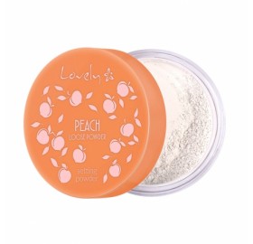 Lovely Peach Setting Powder - Lovely peach setting powder