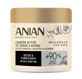 Mascarilla Anian Carbón Activo,Te verde & Pepino 400Ml - Mascarilla anian carbón activo,te verde & pepino 400ml
