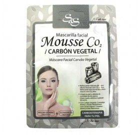 Mascarilla Facial S&S Mousse Co2 Carbón Vegetal - Mascarilla Facial S&S Mousse Co2 Carbón Vegetal