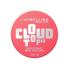 Maybelline Cloudtopia Cheek & Lip Mousse 07 Moonlit Rose - Maybelline cloudtopia cheek & lip mousse 07 moonlit rose