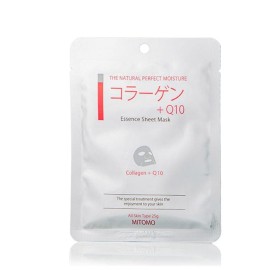 Mitomo Mascarilla Essence Collagen +Q10 1Ud - Mitomo mascarilla essence collagen + q10 1ud