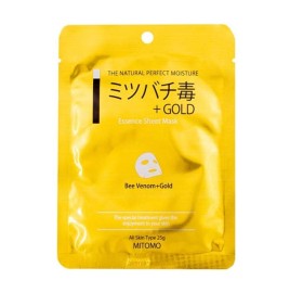 Mitomo Mascarilla Gold + Bee Venom 1Ud - Mitomo Mascarilla Gold + Bee Venom 1Ud