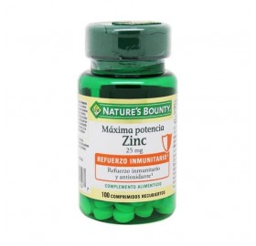 Nature´S Bounty Zinc 100 Comprimidos - Nature´s bounty zinc 100 comprimidos