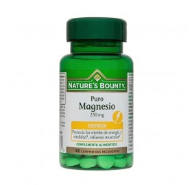Nature´S Bounty Magnesio Puro 100 Comprimidos - Nature´s bounty magnesio puro 100 comprimidos