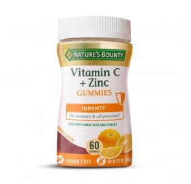 Nature´S Bounty Vitamina C + Zinc Gummies 60Ud - Nature´S Bounty Vitamina C + Zinc Gummies 60Ud