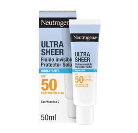 Neutrogena Protector Solar Facial Ultra Sheer Hidratante Spf50 50Ml - Neutrogena Protector Solar Facial Ultra Sheer Hidratante Spf50 50Ml