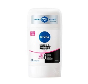 Nivea Desodorante Stick Black & White Invisible 50Ml - Nivea Desodorante Stick Black & White Invisible 50Ml