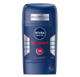 Nivea Desodorante Stick Dry Impact Men 50Ml - Nivea Desodorante Stick Dry Impact Men 50Ml