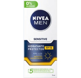 Nivea Men Sensitive Hidratante Protector 75Ml - Nivea Men Sensitive Hidratante Protector 75Ml