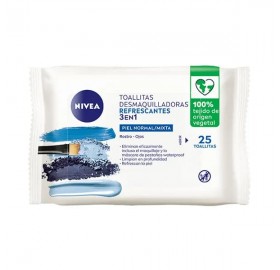 Nivea Toallitas Desmaquilladoras Refrescantes 25 Uds - Nivea Toallitas Desmaquilladoras Refrescantes 25 Uds