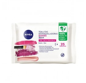 Nivea Toallitas Desmaquilladoras Suaves 25 Uds - Nivea Toallitas Desmaquilladoras Suaves 25 Uds