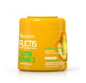 Mascarilla Fructis Nutri Repair 3 Butter 300Ml - Mascarilla fructis nutri repair 3 butter 300ml