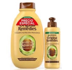 Original Remedies Aceite de Aguacate Pack Champú + Tratamiento - Original remedies aceite de aguacate pack champú + tratamiento