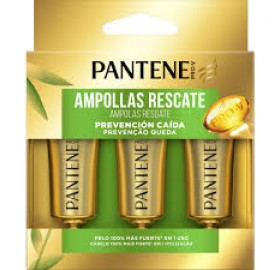Pantene Ampollas Rescate Anti Caída 3x15ml - Pantene ampollas rescate anti caída 3x15ml