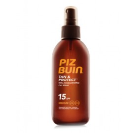 Piz Buin Tan & Protect Tan Accelerating Oil Spray Spf15 150Ml - Piz buin tan & protect tan accelerating oil spray spf15 150ml