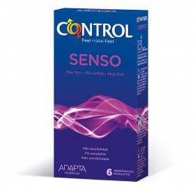 Preservativos Control Senso 6 uni - Preservativos control senso 6 uni