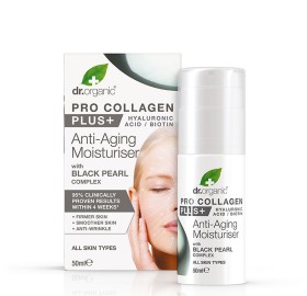 Dr Organic Pro Collagen Plus+ De Perla Negra 50Ml - Dr Organic Pro Collagen Plus+ De Perla Negra 50Ml