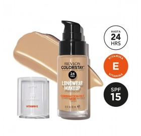 Revlon Colorstaytm Makeup Piel Mixta/Grasa 180 Sand Beige - Revlon Colorstay Makeup Piel Mixta/Grasa 180 Sand Beige