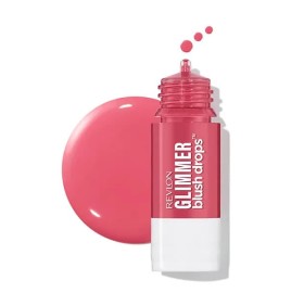 Revlon Glimmer Blush Drops Pink It Over - Revlon glimmer blush drops pink it over