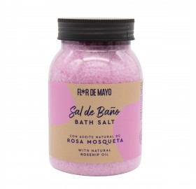 Sales De Baño Flor De Mayo Rosa Mosqueta 650G - Sales de baño flor de mayo rosa mosqueta 650g