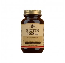 Solgar Biotina 50 Cápsulas - Solgar Biotina 50 Cápsulas