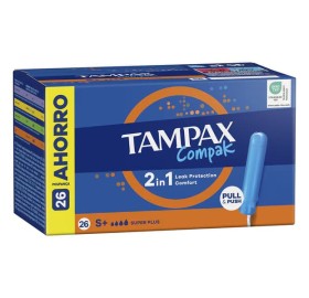 Tampax Compak Super Plus 26 unds - Tampax Compak Super Plus 26 unds