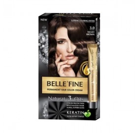 Tinte del pelo Bellefine 3.0 Castaño - Tinte del pelo Bellefine 3.0 Castaño