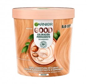 Tinte del Pelo Garnier Good 8.0 Rubio Miel Al Mejor Precio Online - Tinte del pelo garnier good 8.0 rubio miel