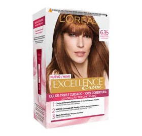 Tinte Pelo Loreal  Excellence Creme 6.35 Chocolate - Tinte pelo loreal  excellence creme 6.35 chocolate