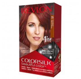 Tinte Revlon ColorSilk 35 Rojo Vibrante - Tinte revlon colorsilk 35 rojo vibrante