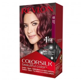 Tinte Revlon Colorsilk 48 Borgoña - Tinte Revlon Colorsilk 48 Borgoña
