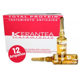 Tratamiento Anticaida Kerantea 12 ampollas x10 ml - Tratamiento anticaida kerantea 12 ampollas x10 ml