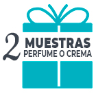 Gratis ! Dos Muestras Perfume O Crema.