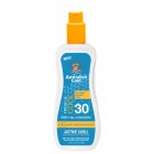 Australian Gold Spf 30 Spray Gel Very Water Resist Active Chill 237 Ml