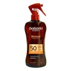 Babaria Bronze Fotoprotector Spray Aceite Protector Solar SPF 50 200ml 0