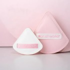 Brushworks Triangular Pillow Puff Duo 2