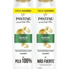 Champú Pantene Suave y Liso Duplo 2 x 325 ml 0