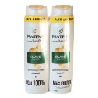 Champú Pantene Suave y Liso Duplo 2 x 325 ml