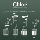 Chloé Eau de Parfum Intense Rose Naturelle 150 Recarga 4