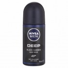 Desodorante Nivea Deep Black Carbon Rollon 50Ml