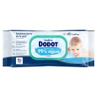 Dodot Toallitas Aqua 99% 60Uds