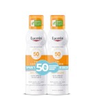 Eucerin Sun Protect Oil Control Spray Transparent Dry Touch Spf 50 Duplo